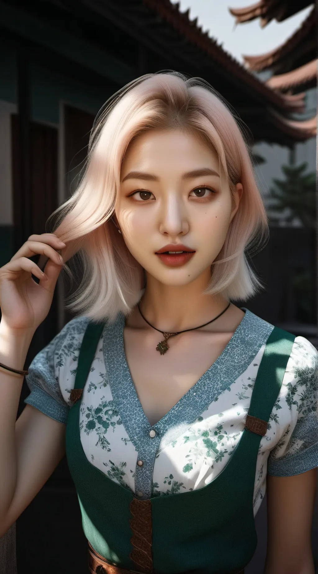 ai character: wonyoung background