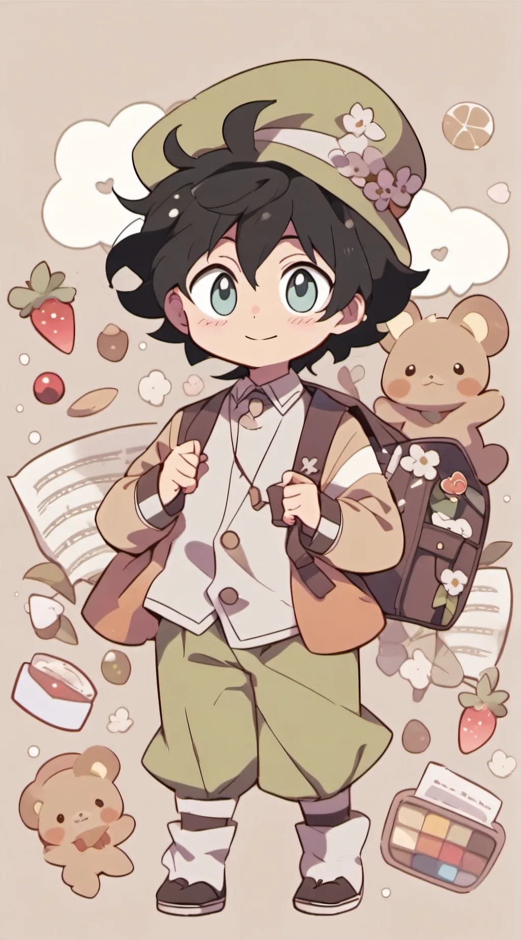 ai character: Mha background