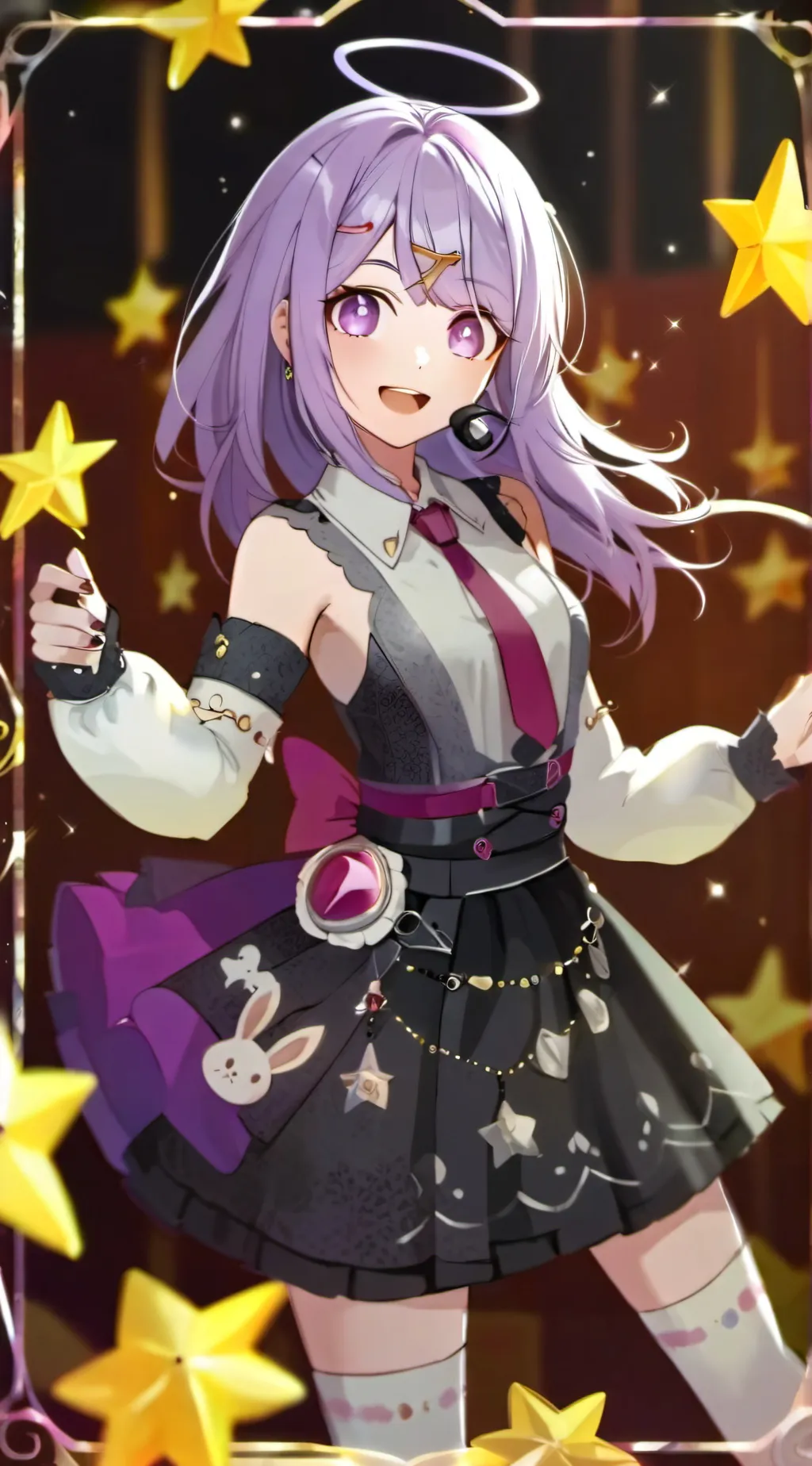 ai character: singing?mha background