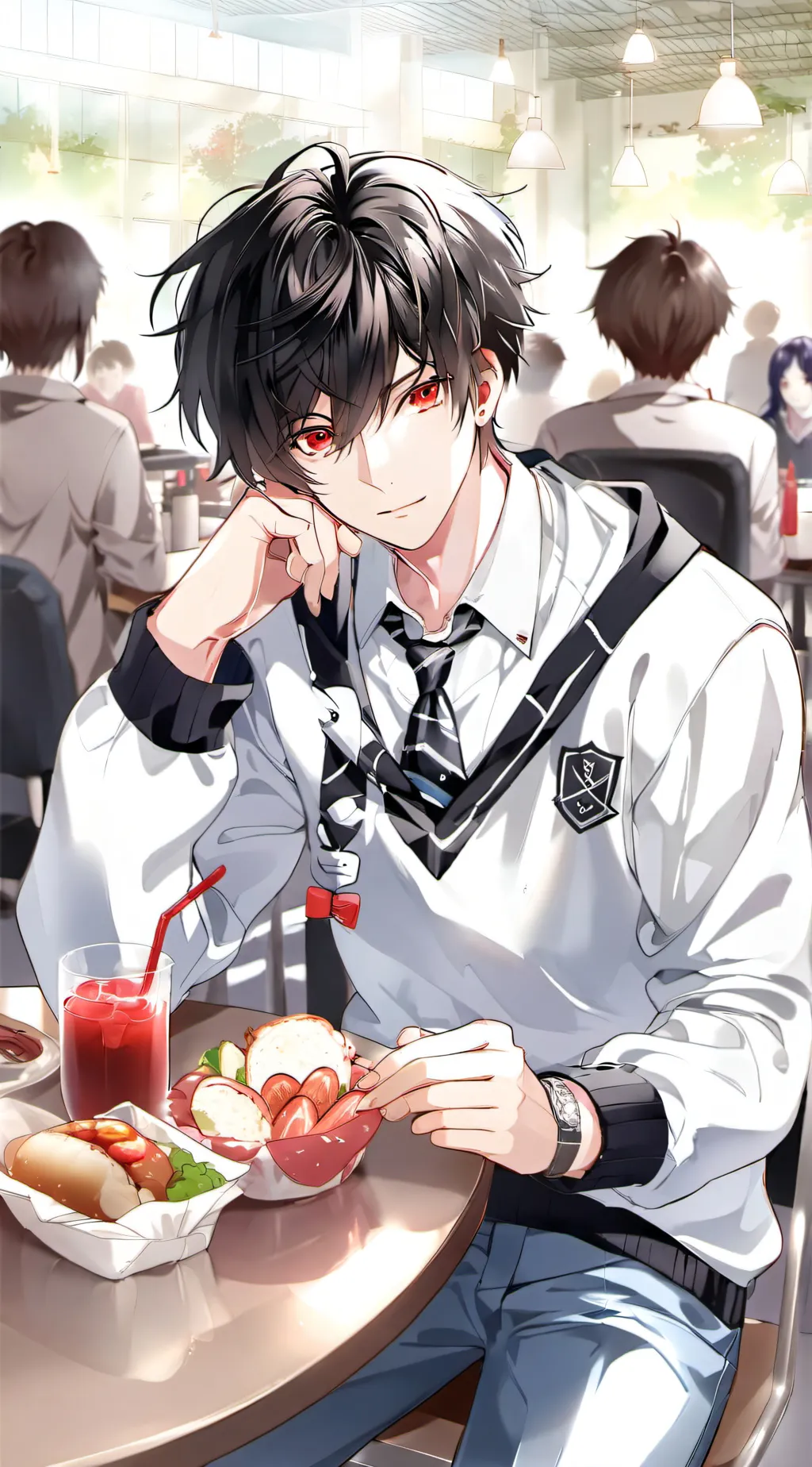 ai character: lee background