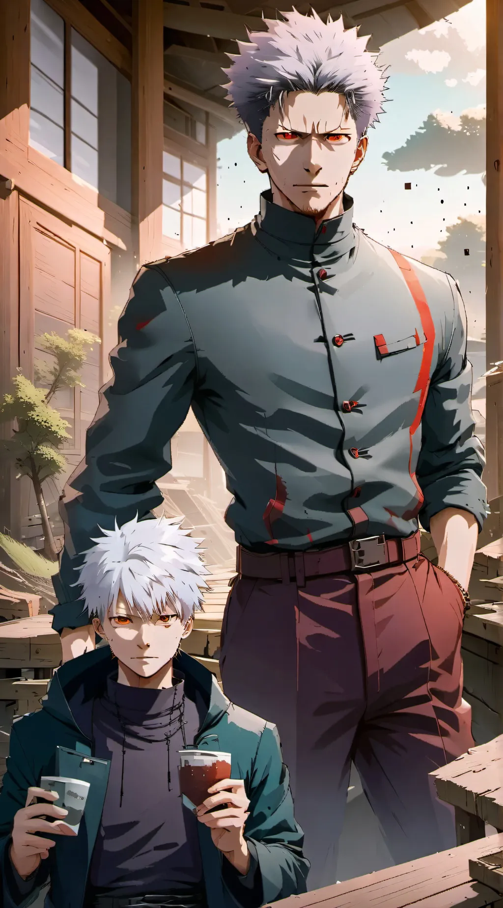 ai character: JJK background