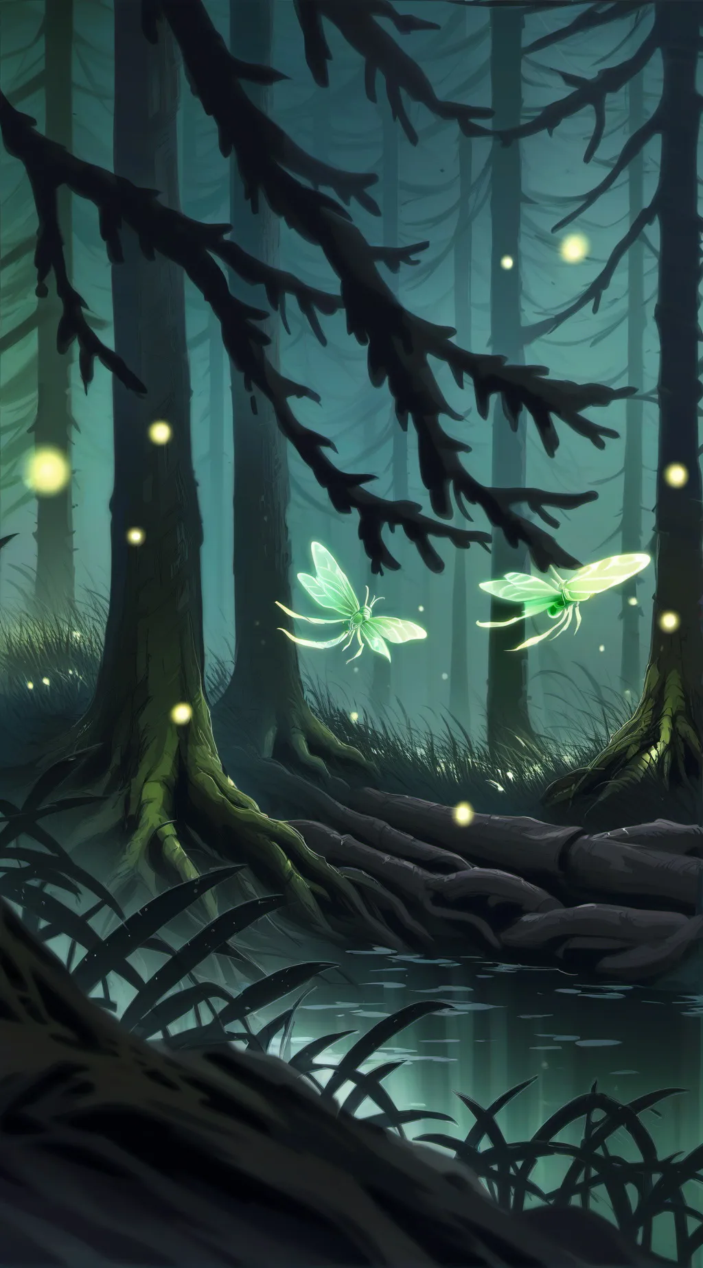 ai character: ✨Firefly Funhouse✨ background