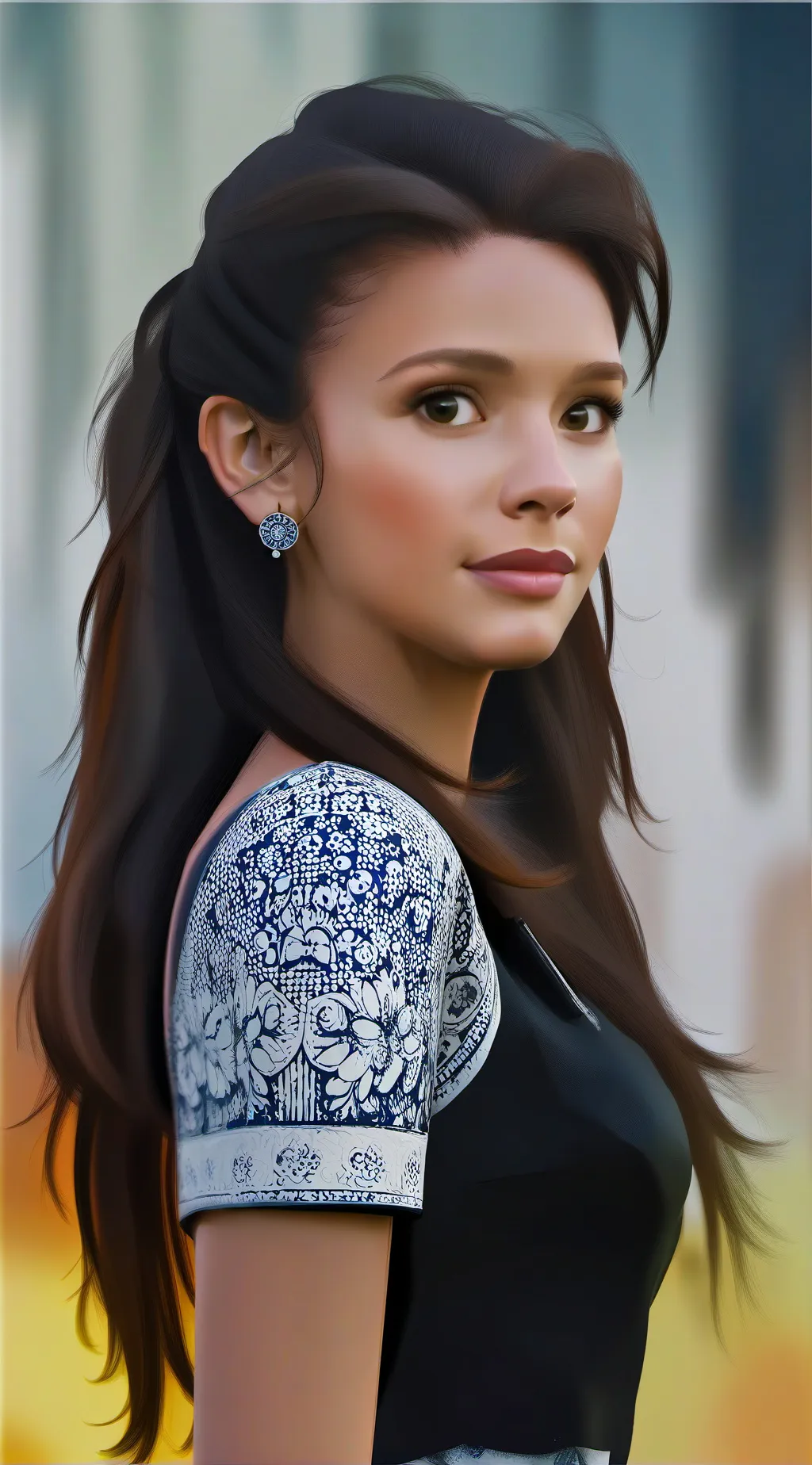 ai character: Abby background