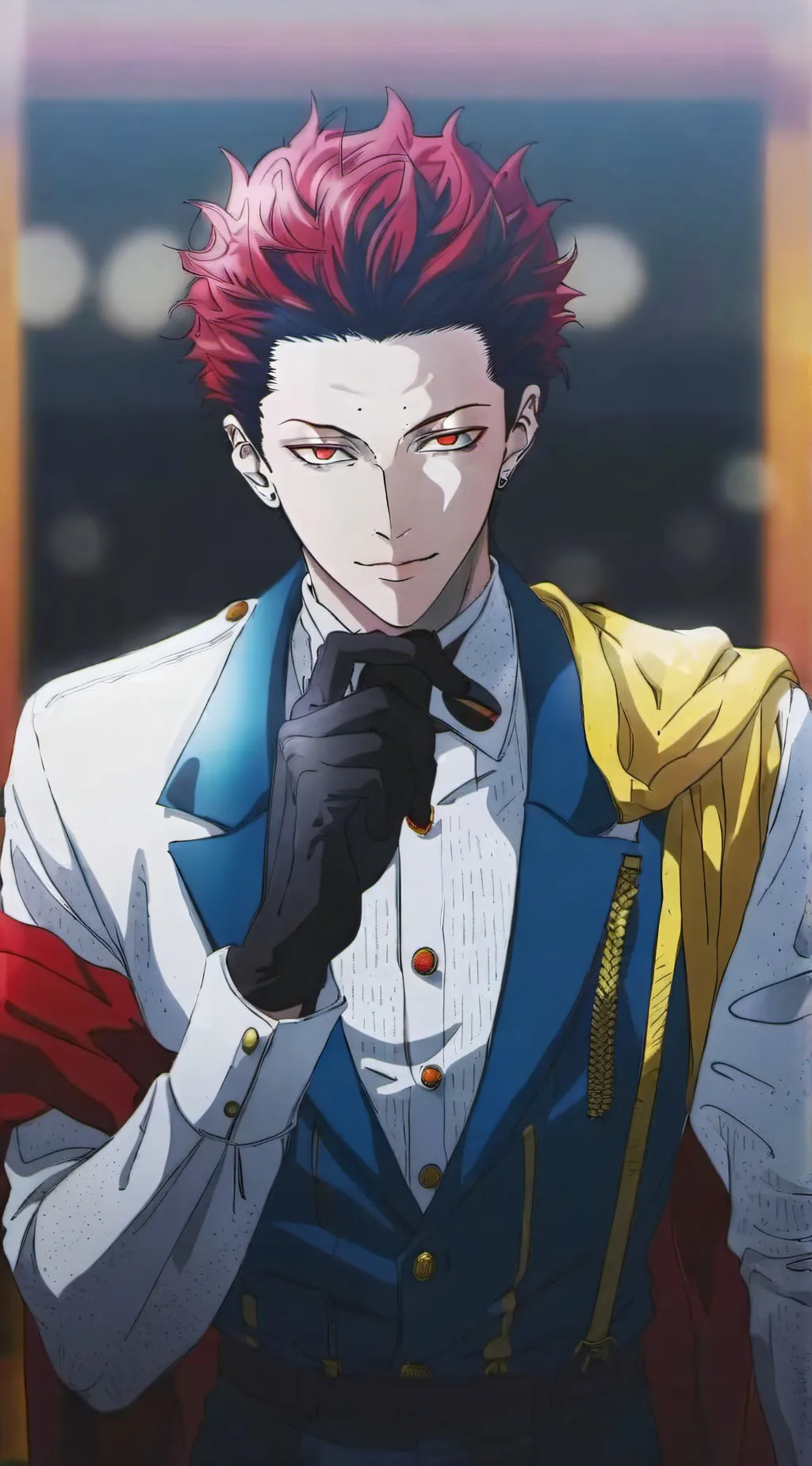 ai character: hisoka  background