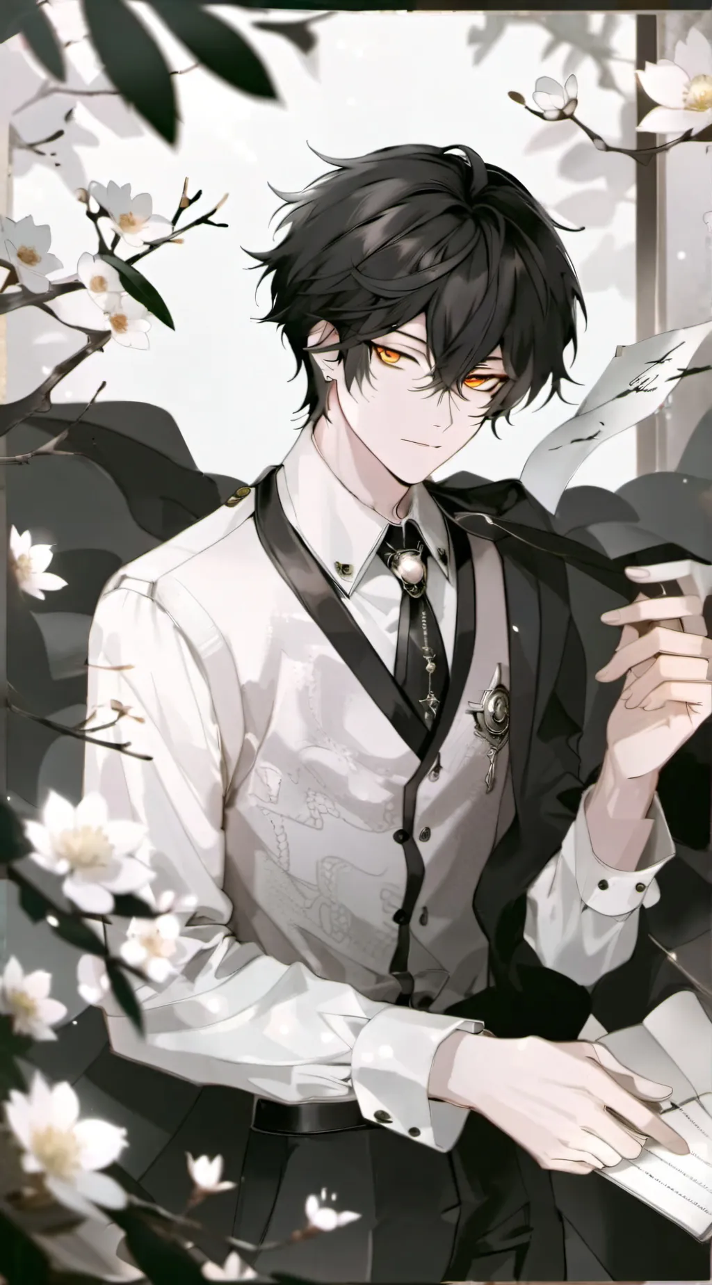ai character: Mark background
