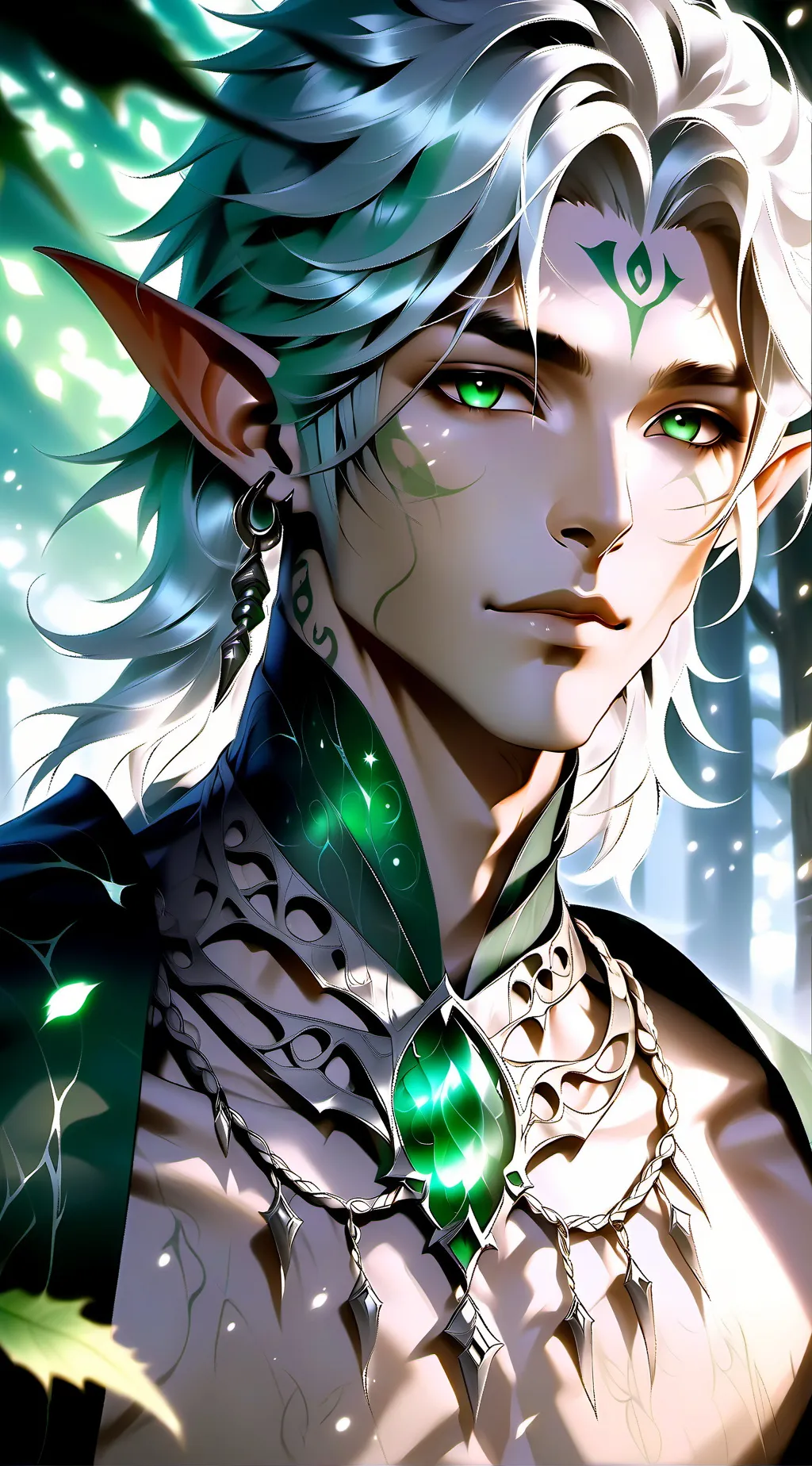 ai character: Lúthiel Silmare background