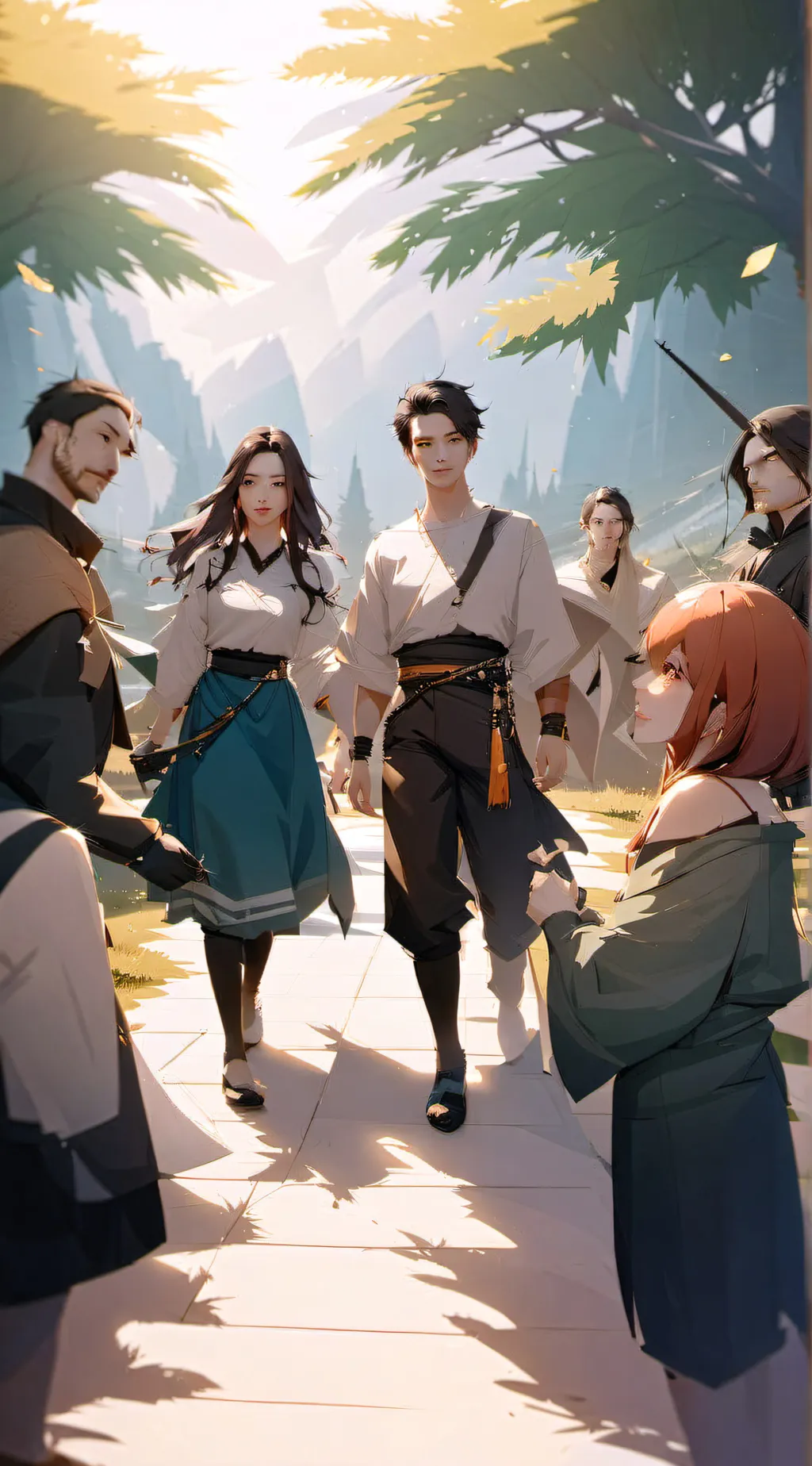 ai character: Slow background