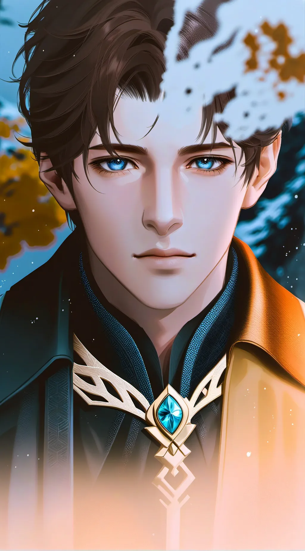 ai character: Charlie Harris  background
