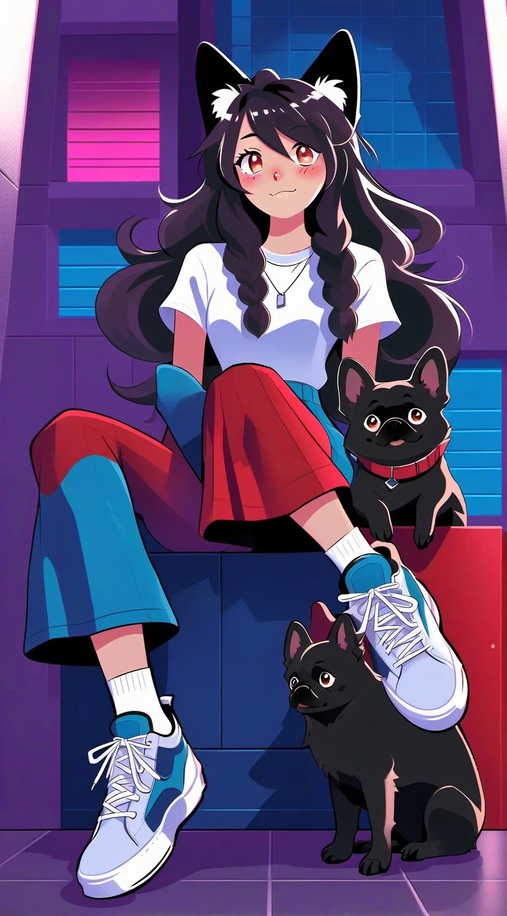 ai character: aria background