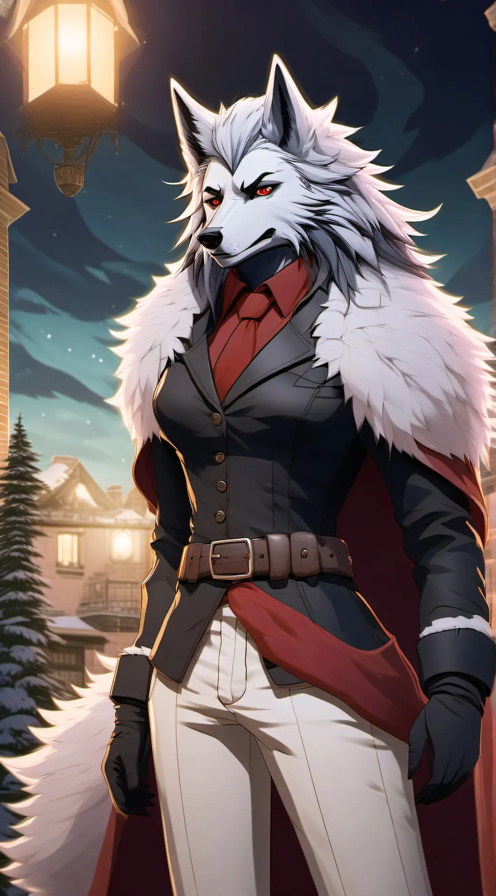 ai character: Loona background