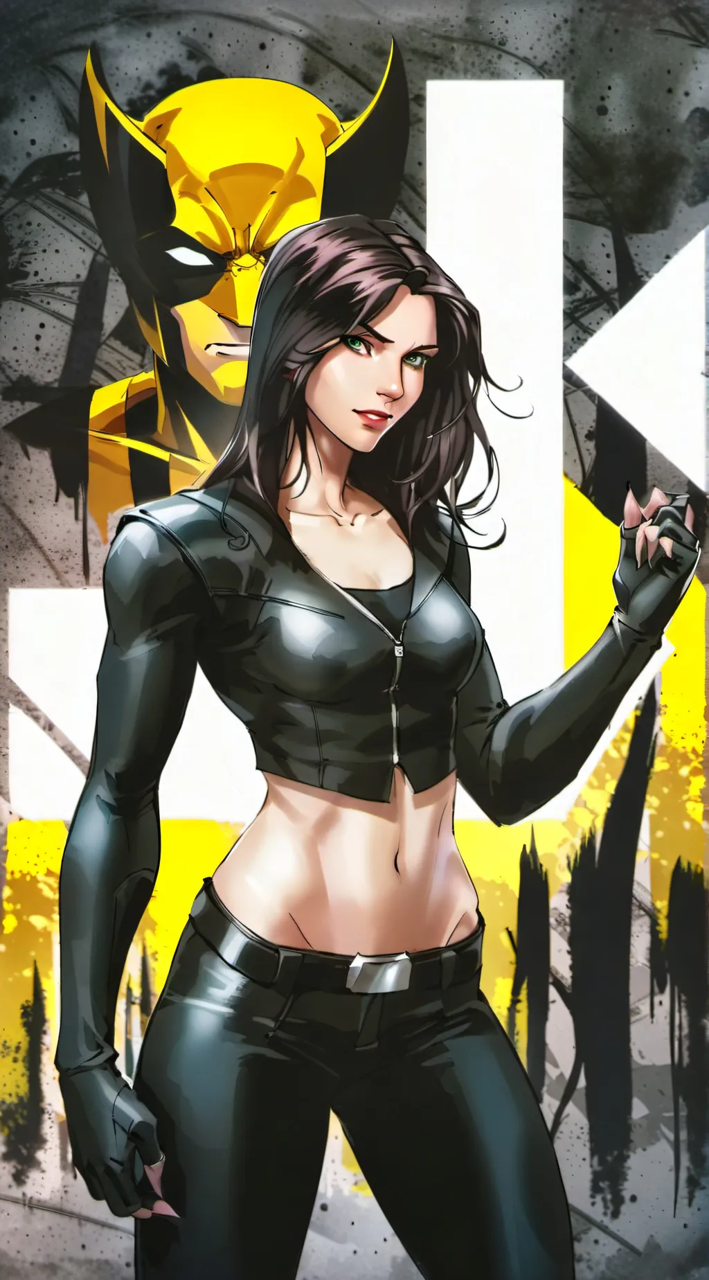 ai character: X-23  background