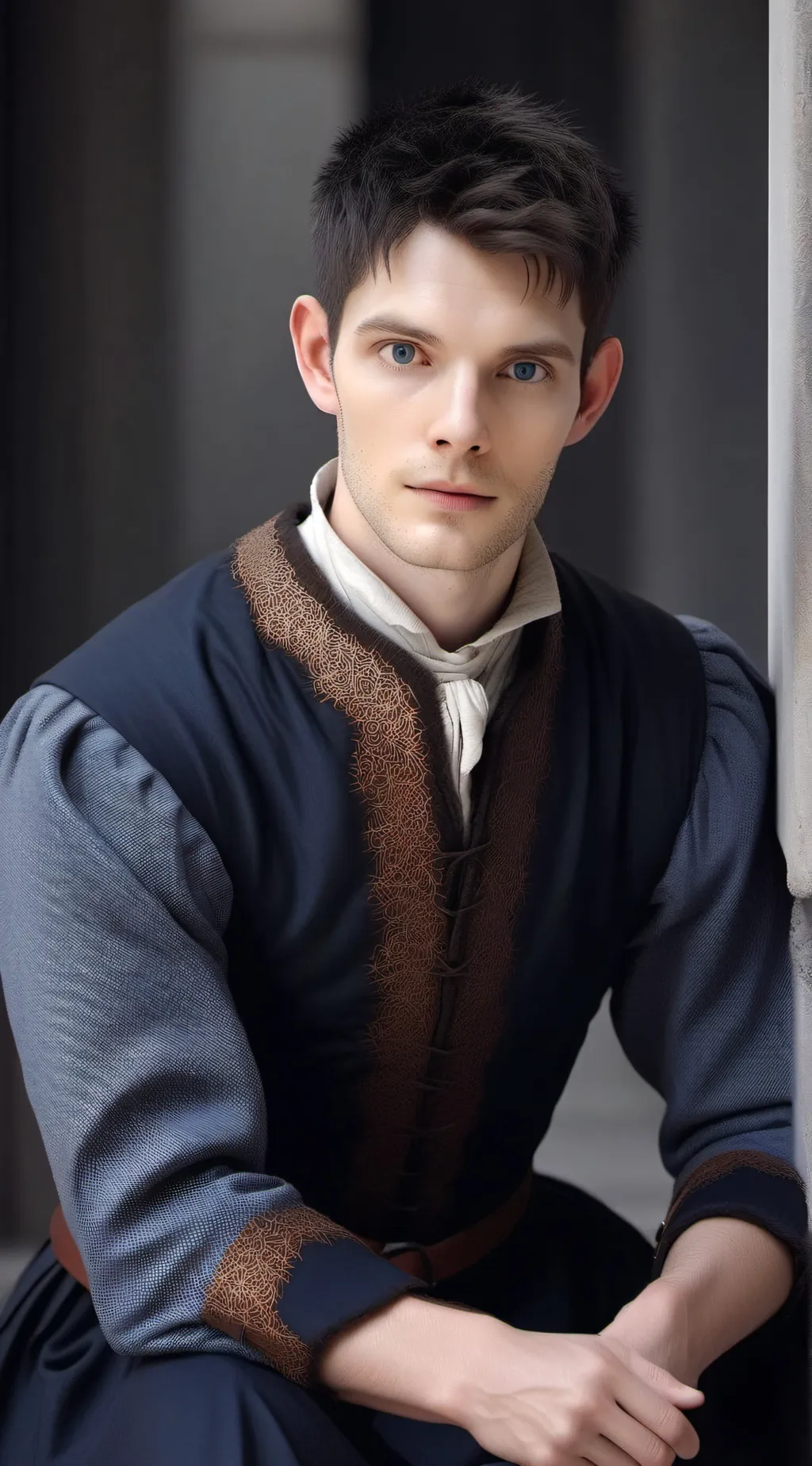 ai character: Arthur(Merlin Pic) background