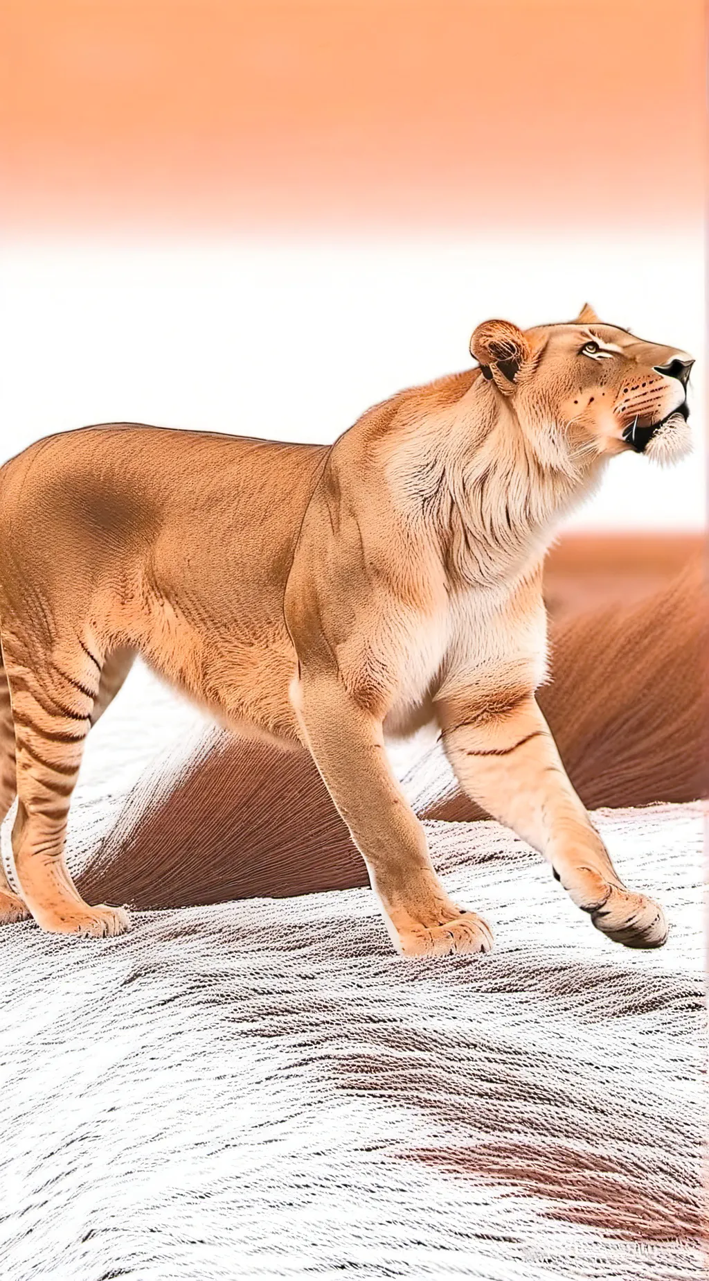 ai character: Smilodon Populator background