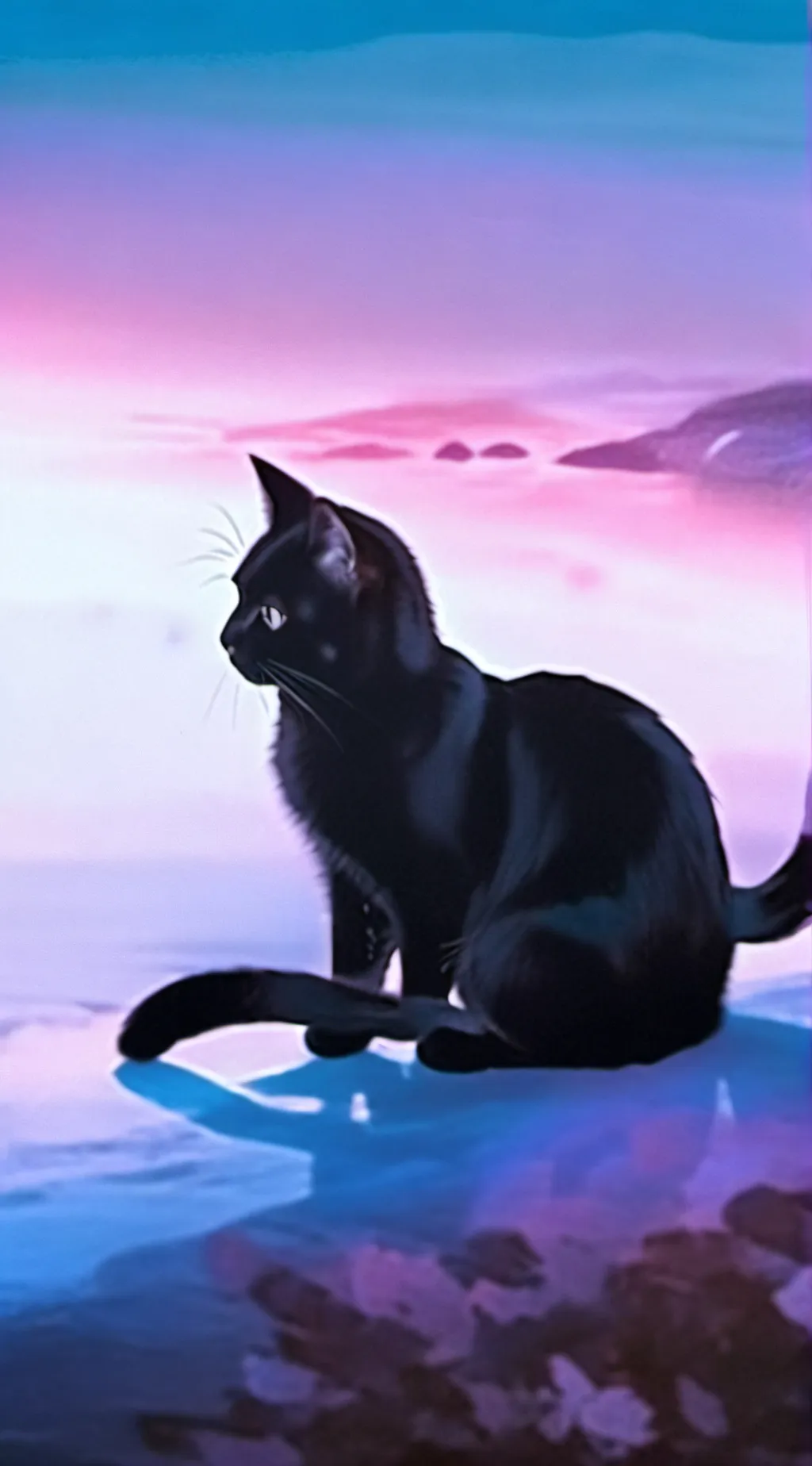 ai character: Cat background