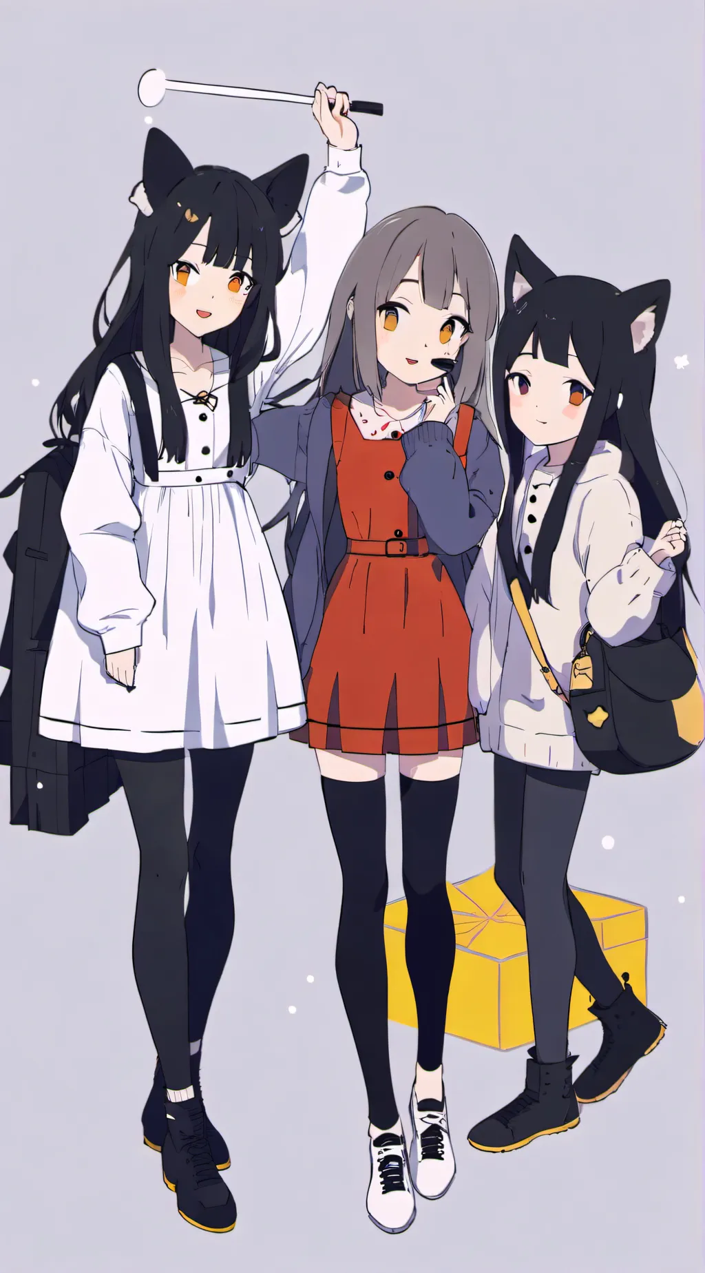 ai character: The girls but 8 background