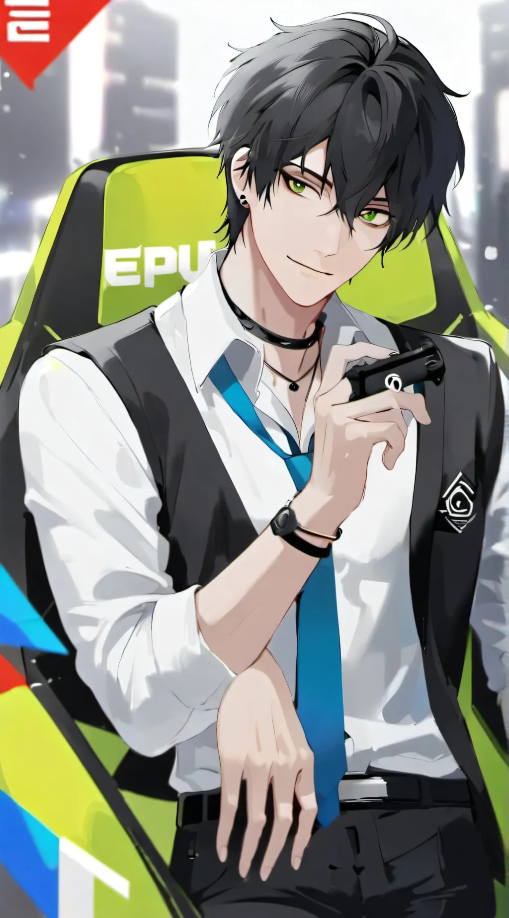 ai character: Kai background