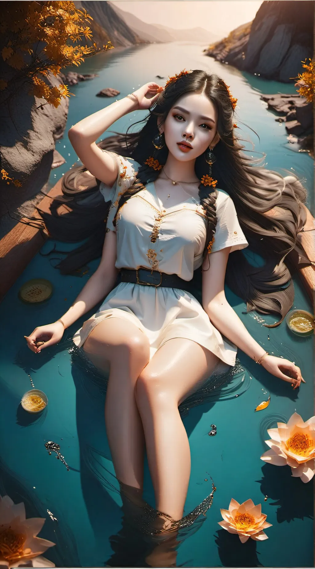 ai character: Sabrina  background