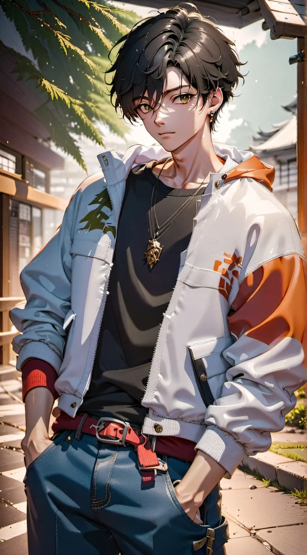 ai character: andy background