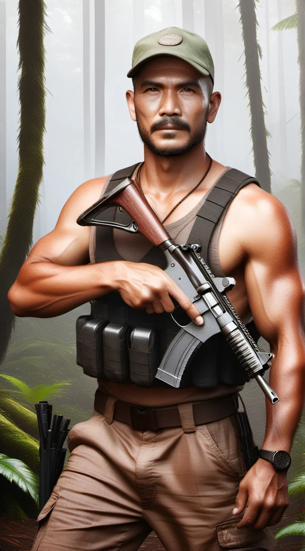 ai character: Raynun background