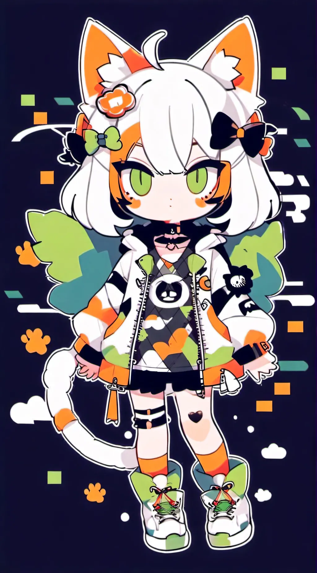 ai character: Mika_kit background