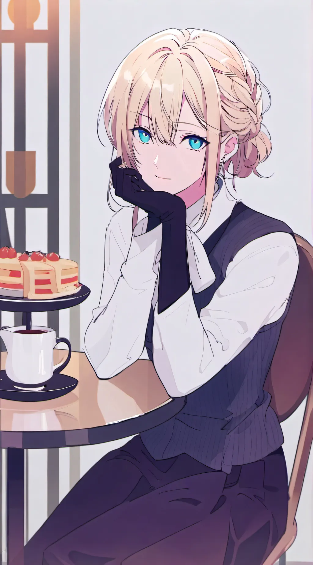 ai character: Monika background