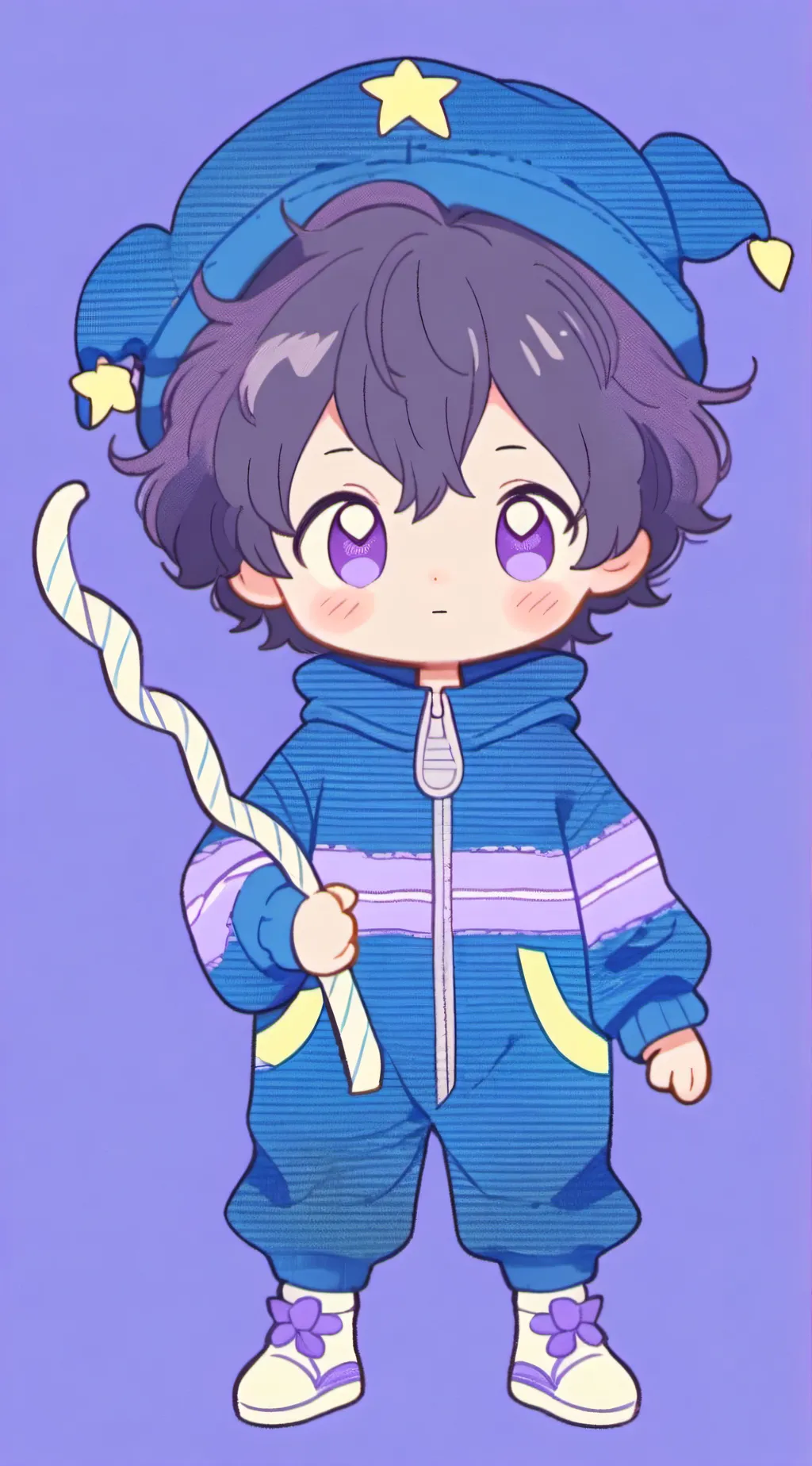 ai character: Frisk background