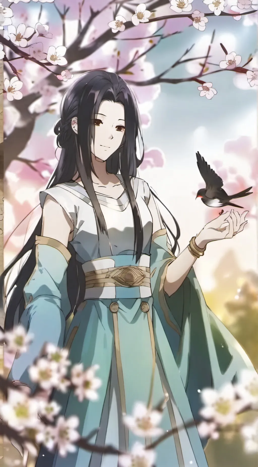 ai character: kny meets mlbb background