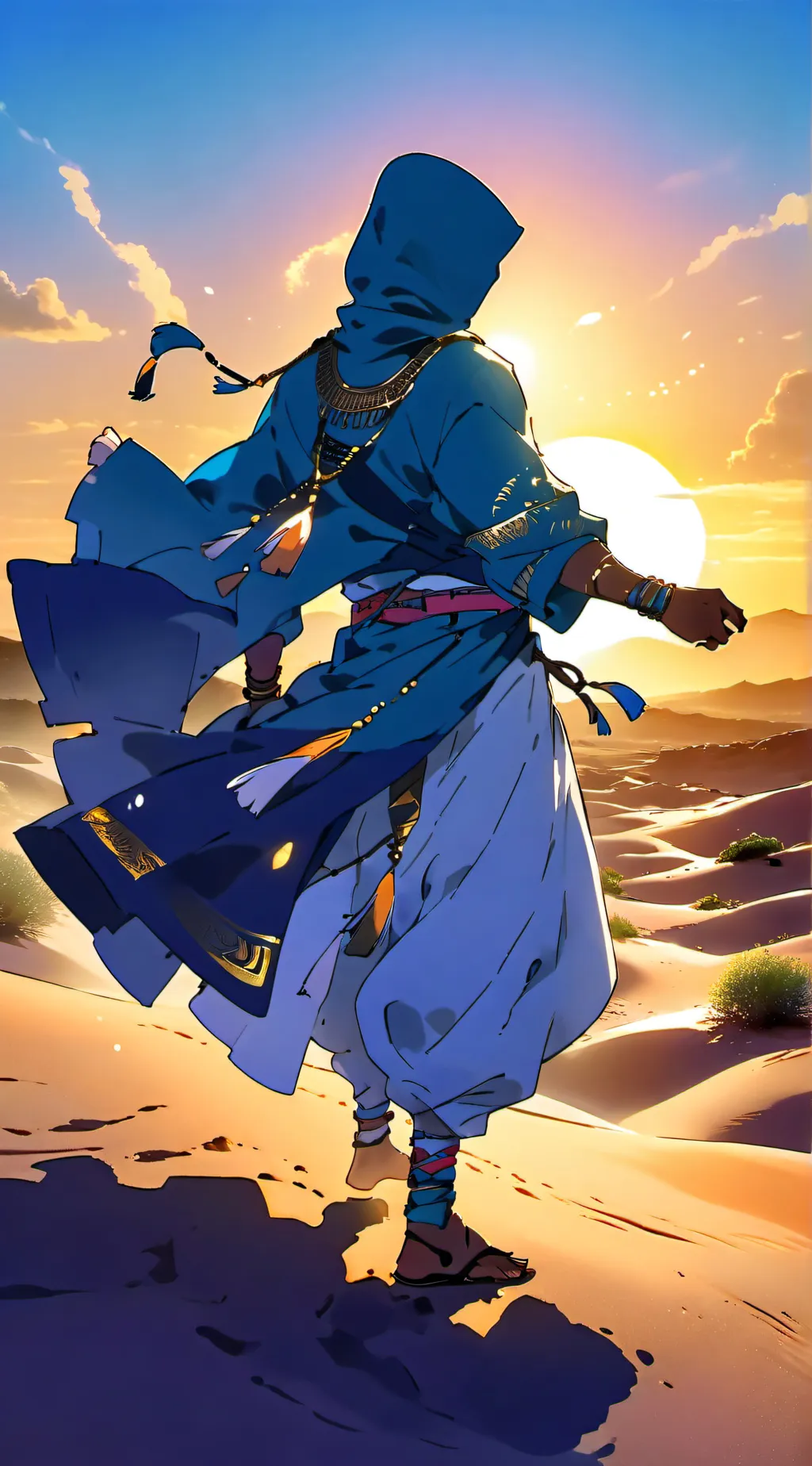 ai character: Rajja background
