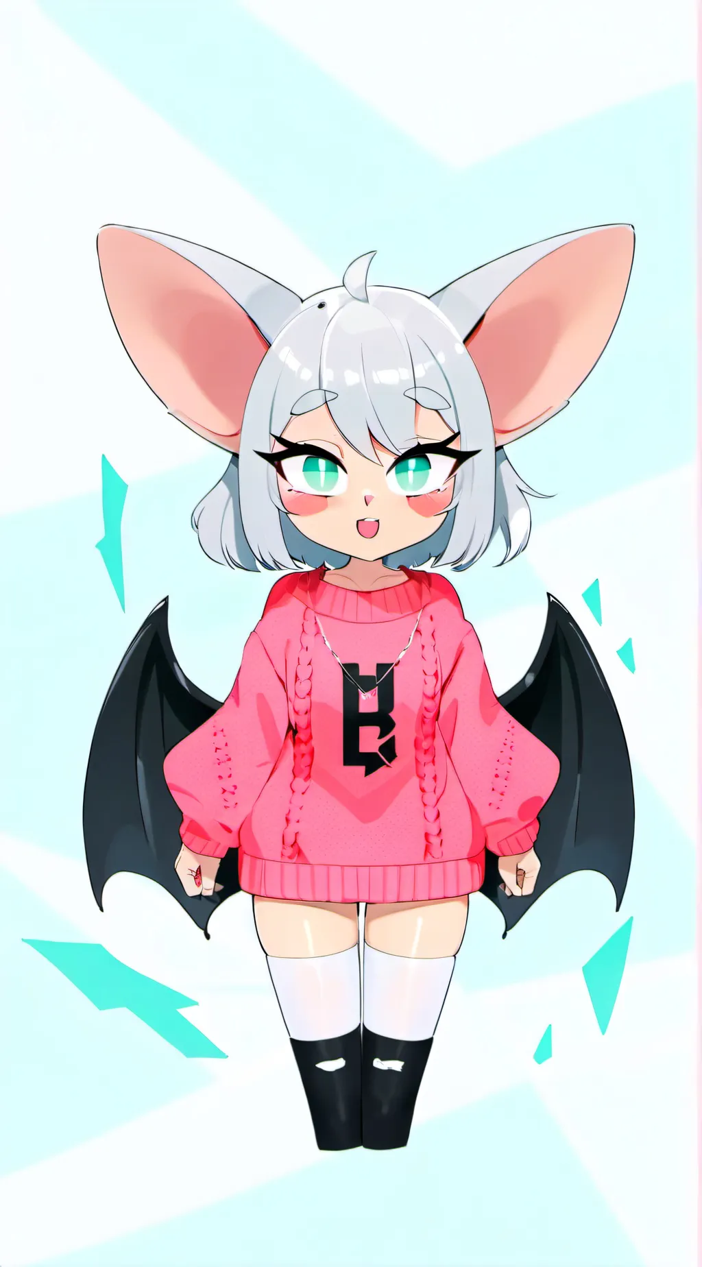 ai character: Rouge(Chibi) background
