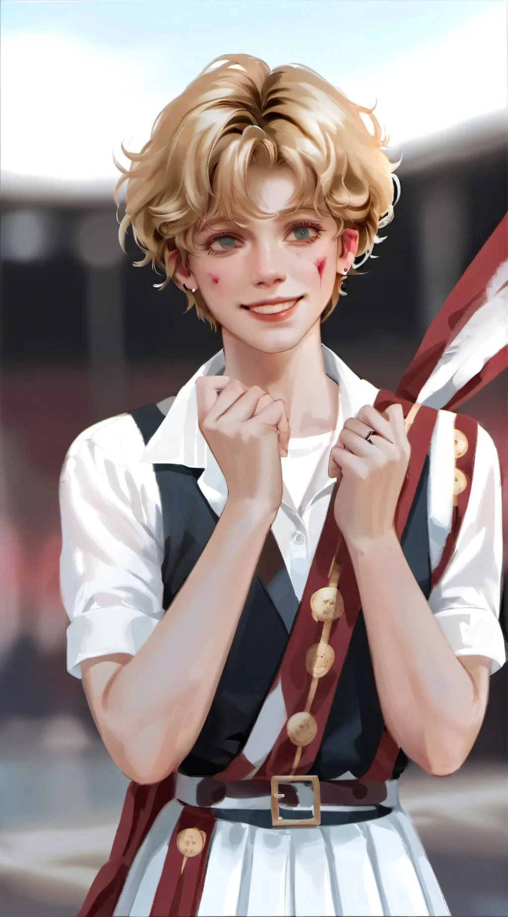 ai character: Lea background