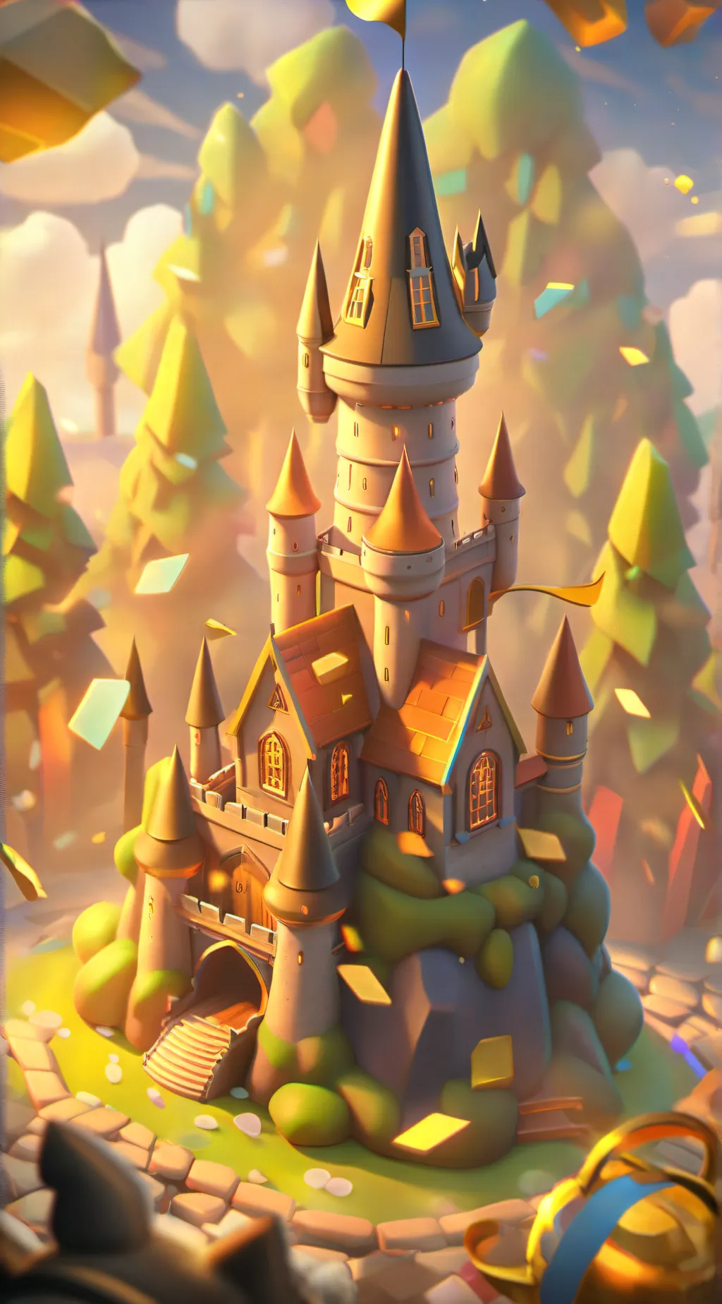 ai character: Hogwarts background