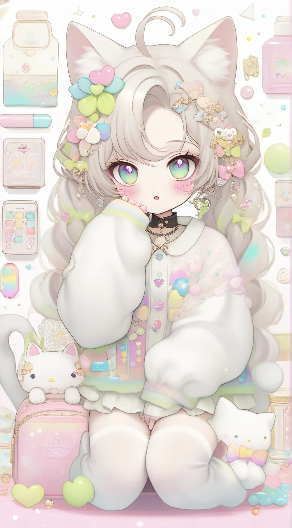 ai character: lilly background