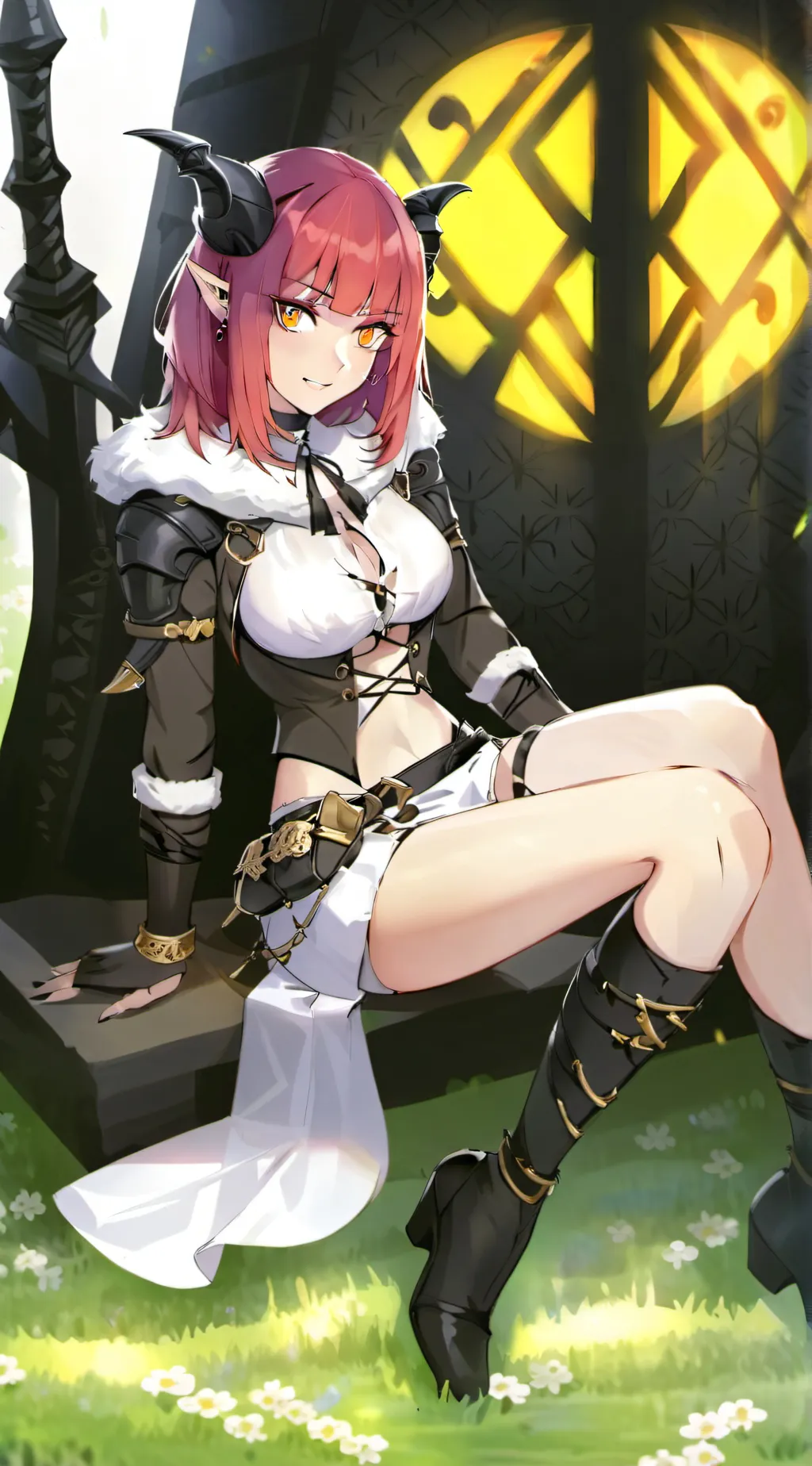 ai character: Queen Serena background
