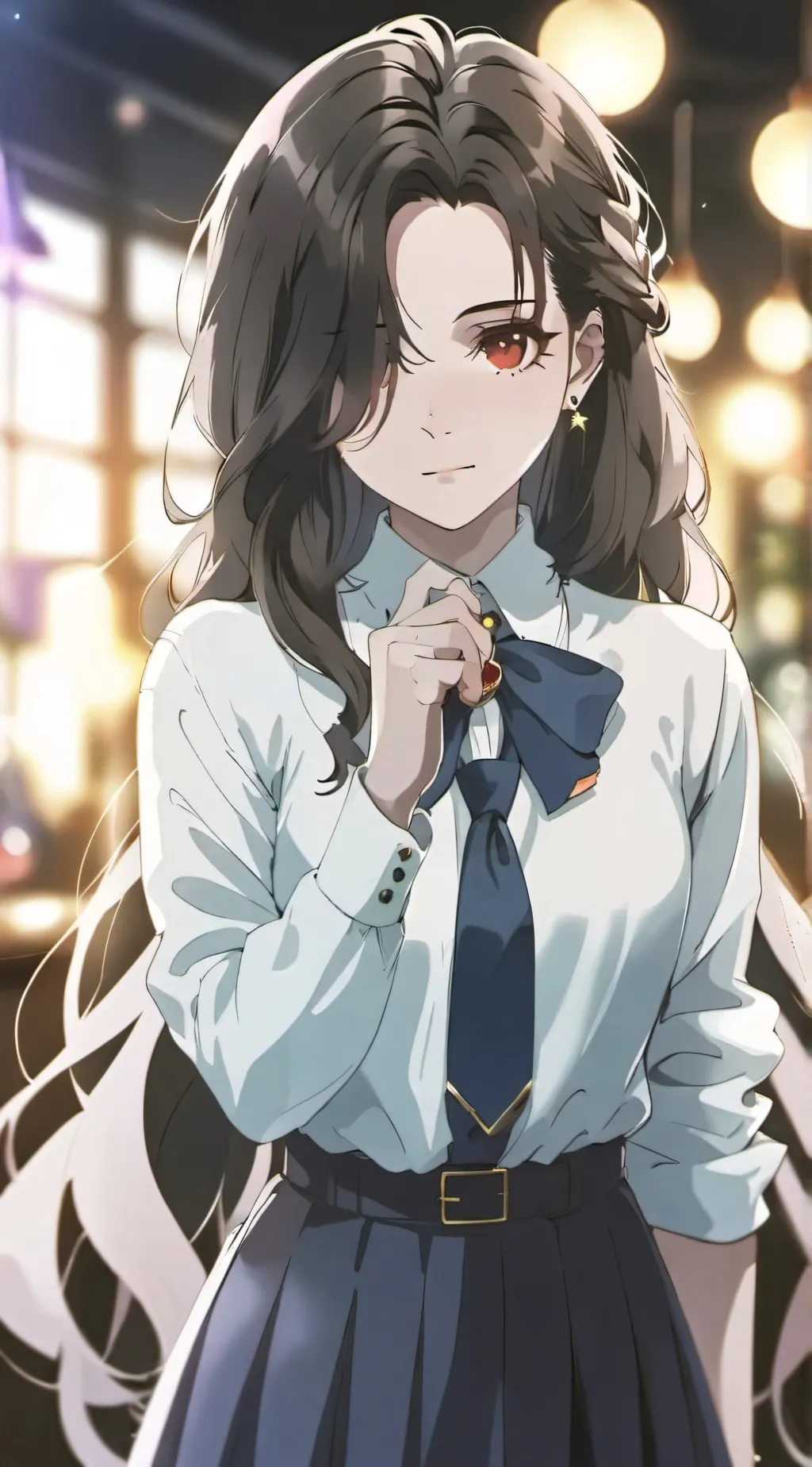 ai character: Kylie  background