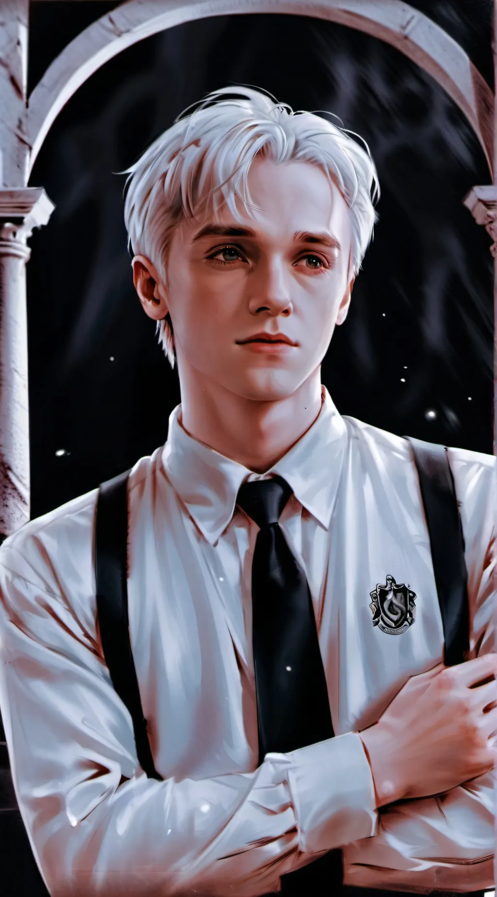 ai character: 🍏Draco malfoy🍏 background