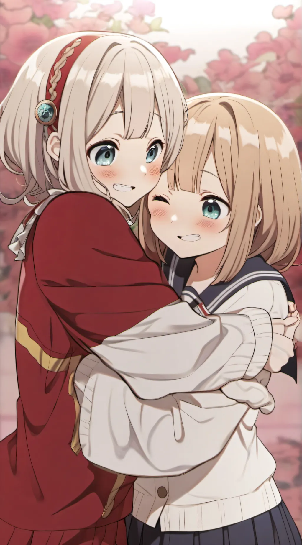 ai character: Ochaco And Toga background