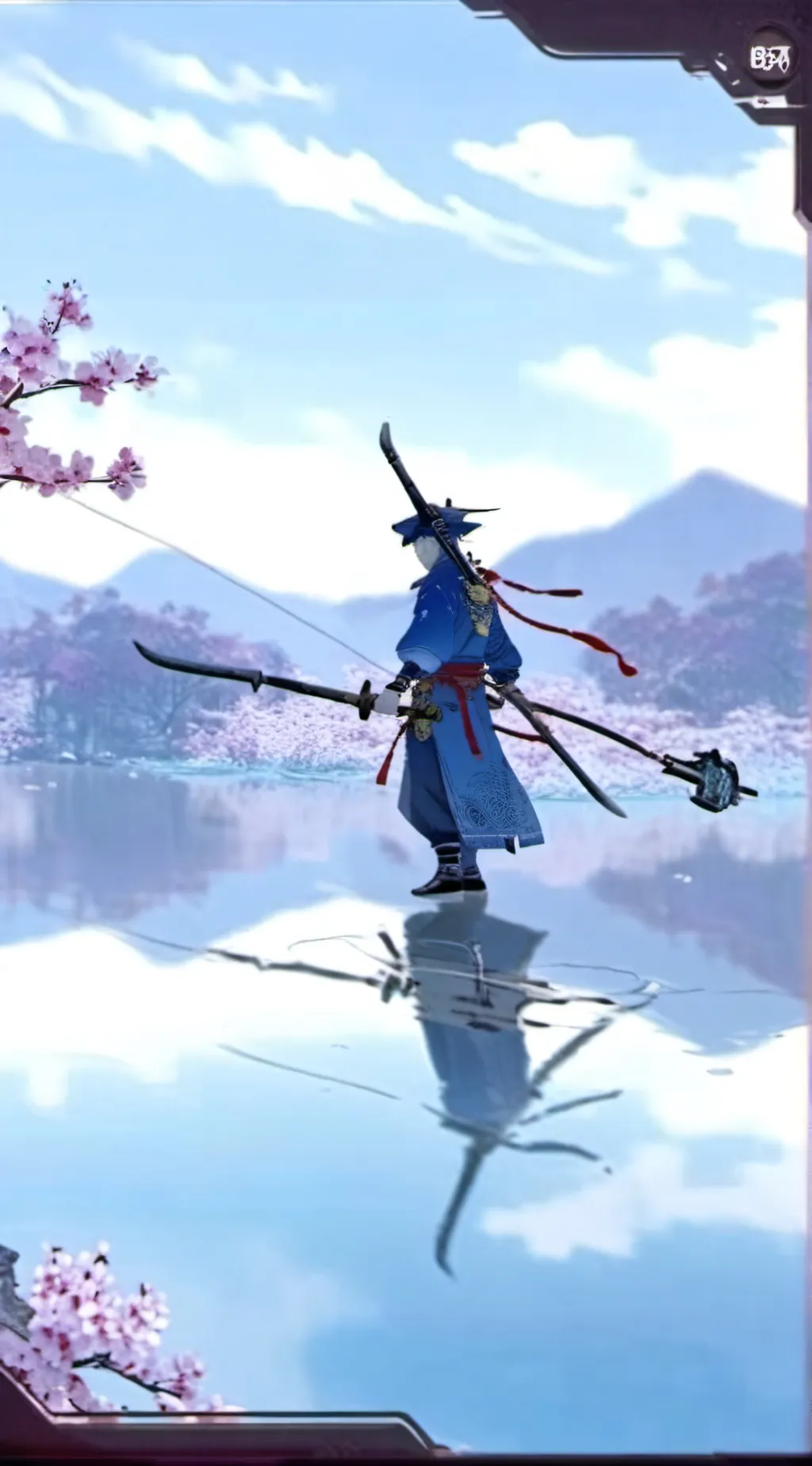 ai character: Rip Indra but evil background
