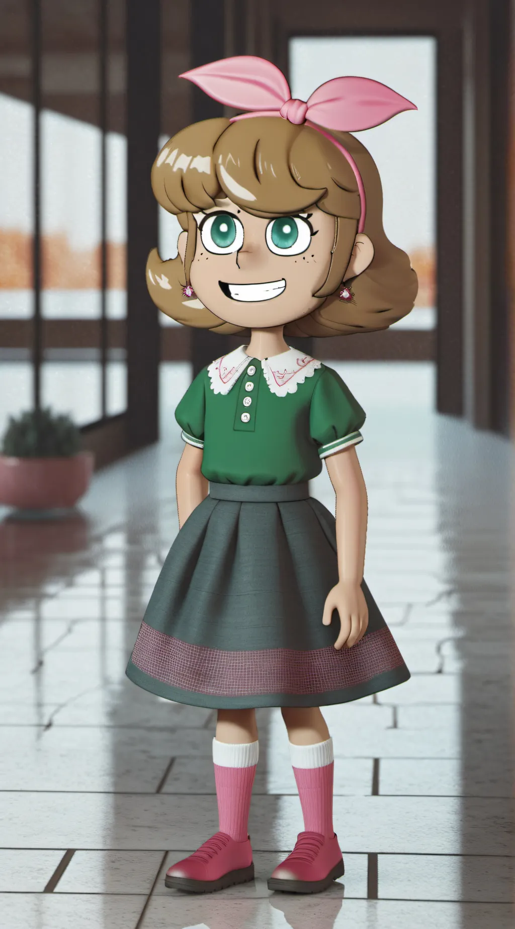 ai character: Anne Baker background