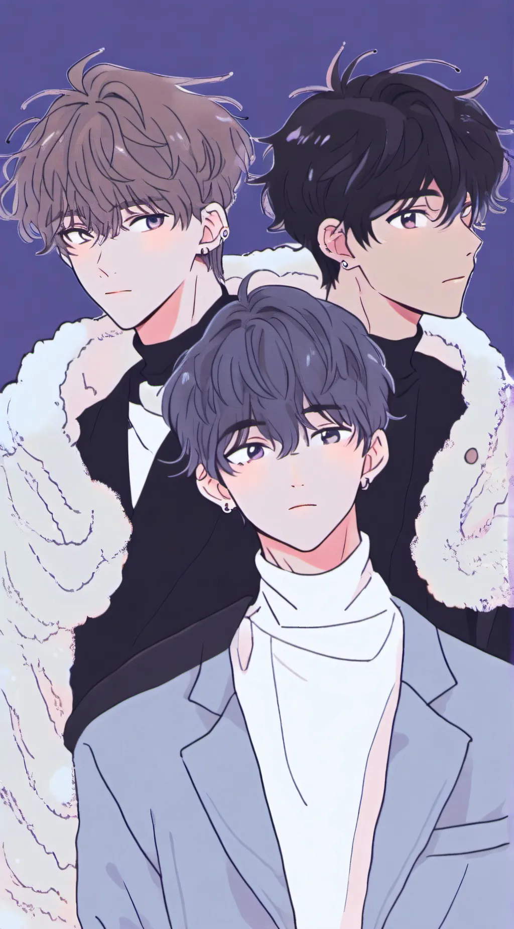 ai character: James,Jack,Jason, background