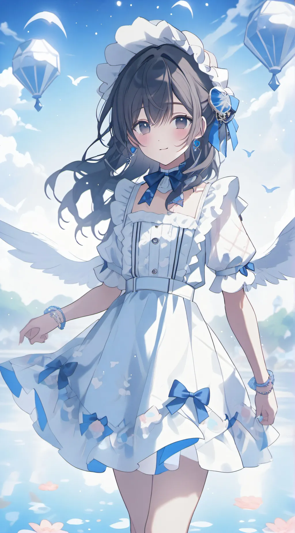 ai character: Fat gf background