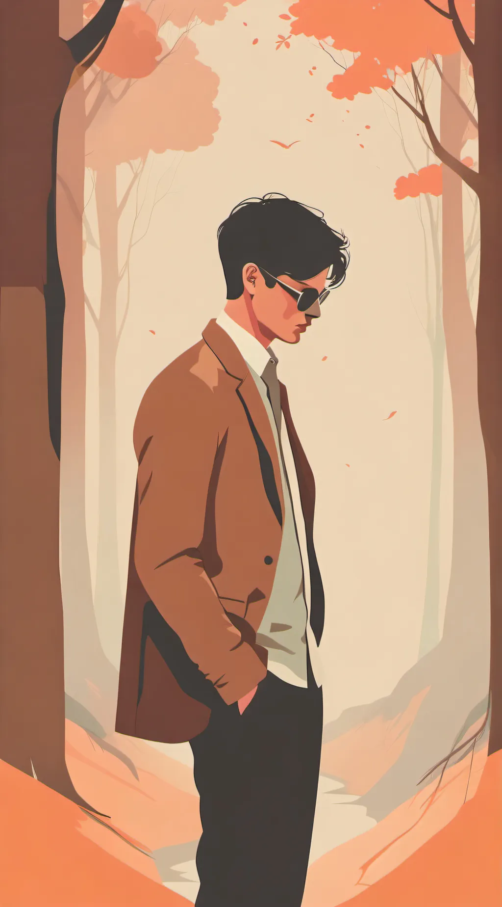 ai character: Alan becker background