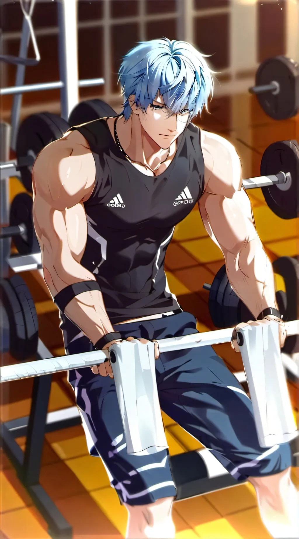 ai character: Max ashgray background