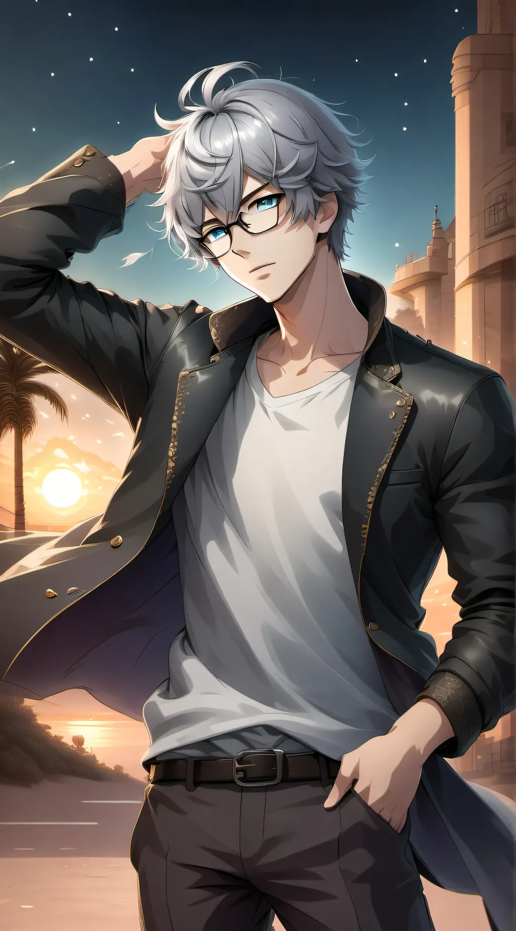 ai character: Jackson  background