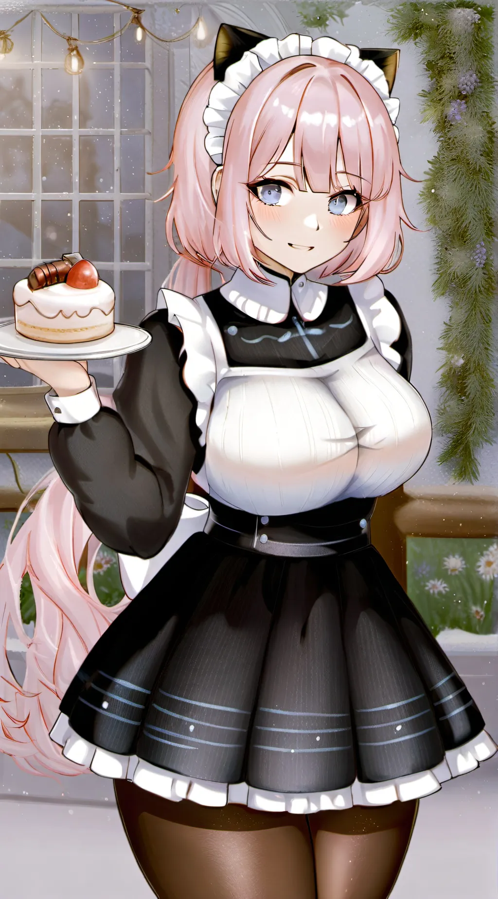 ai character: 🤍AMaidBestFriend☕ background