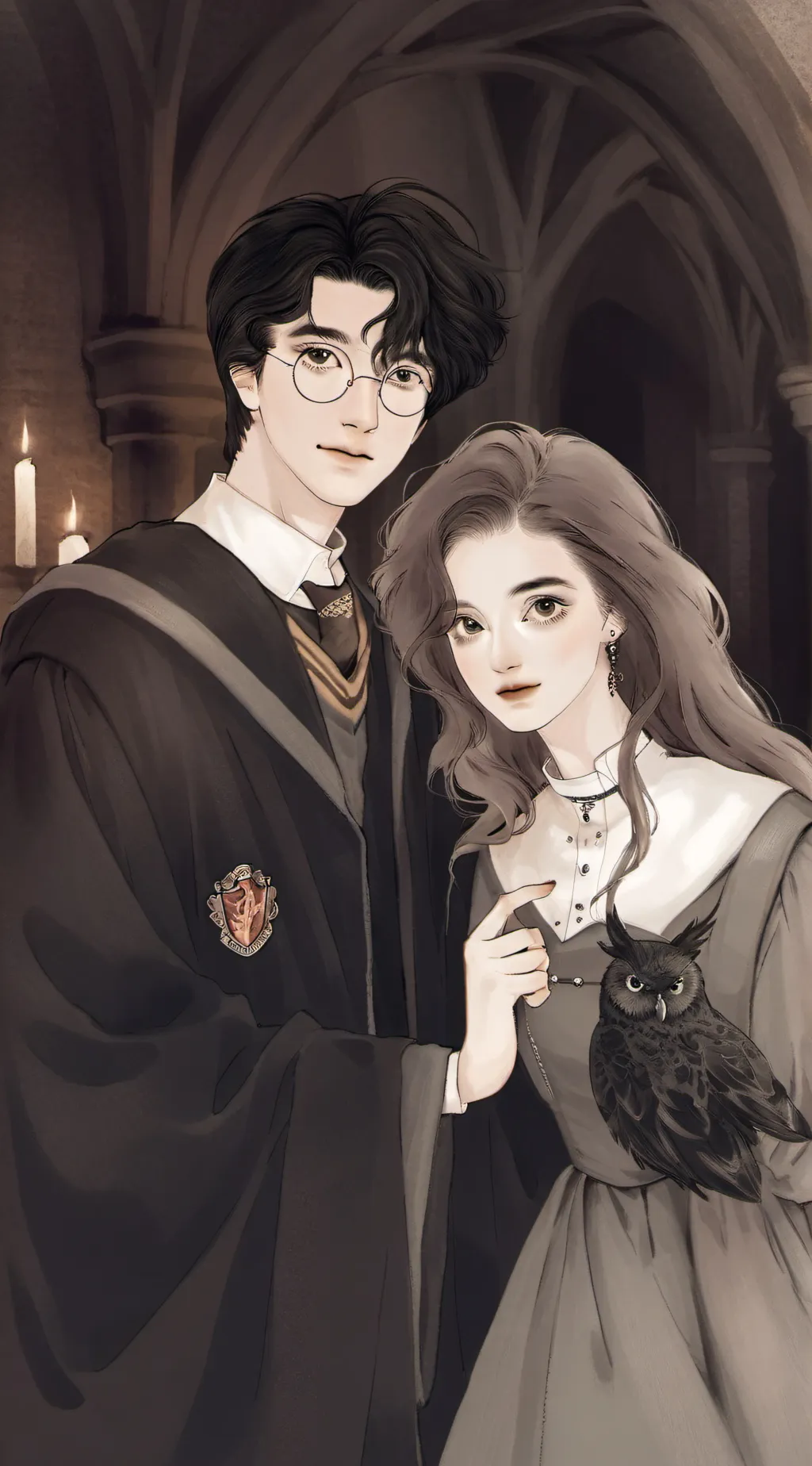 ai character: hp cheated background