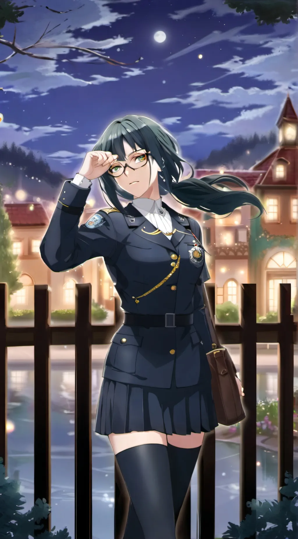 ai character: maki background