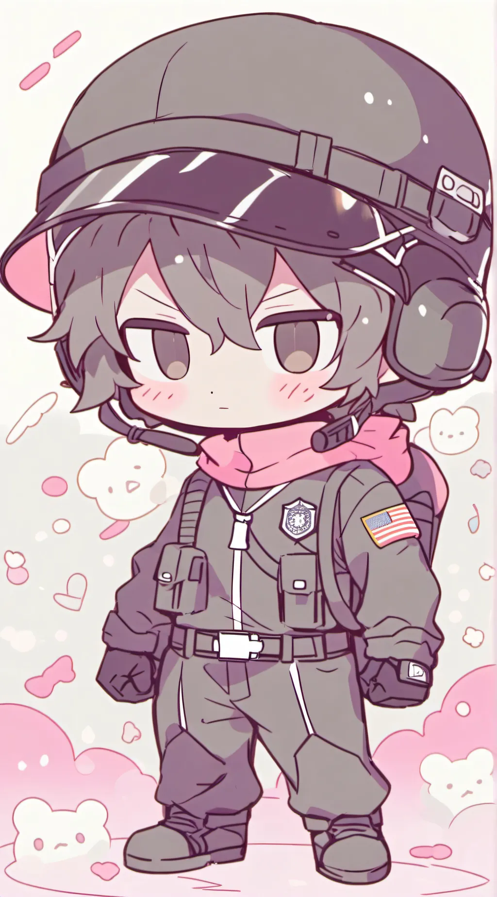 ai character: Izzy|TheCoolGuy background