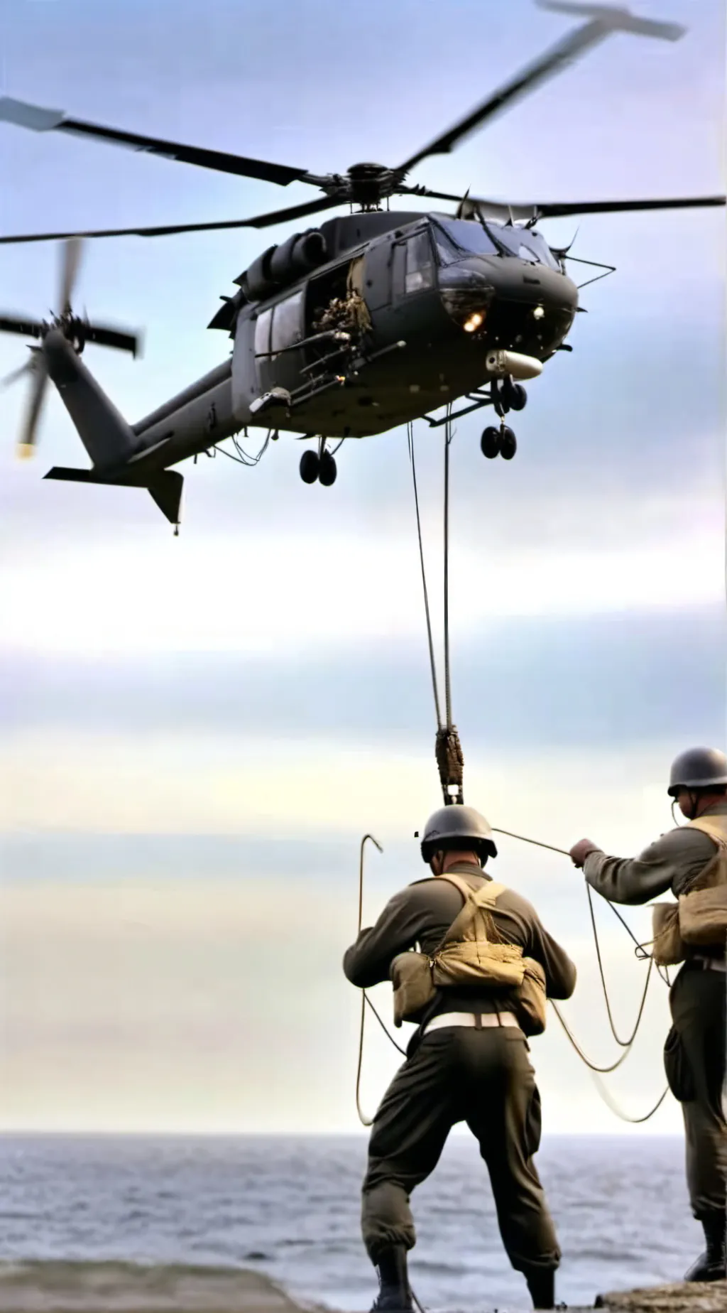 ai character: Navy Seal background