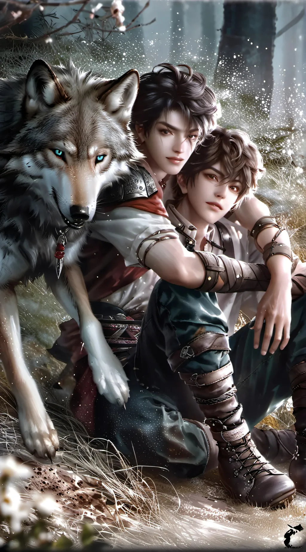 ai character: Antony and Remi  background