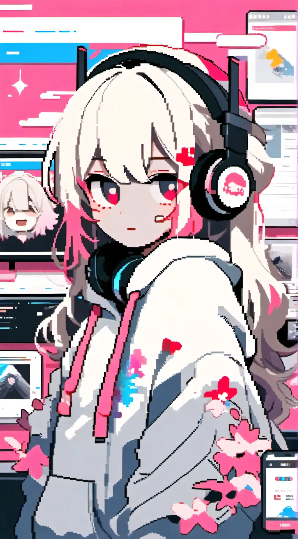 ai character: Lily background